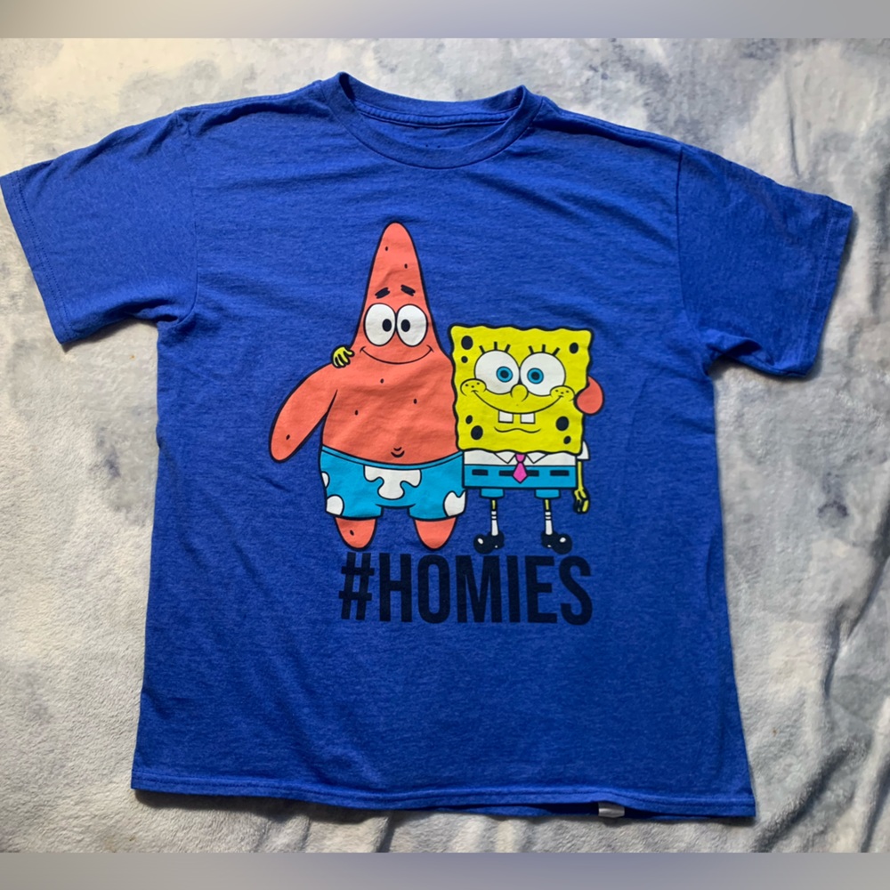 COPY - SpongeBob and Patrick #HOMIES T-shirt